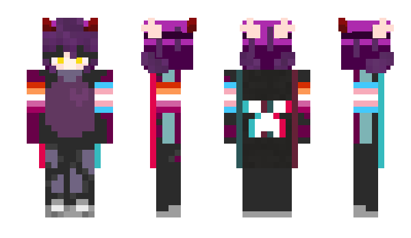 Minecraft skin TransWillowTree