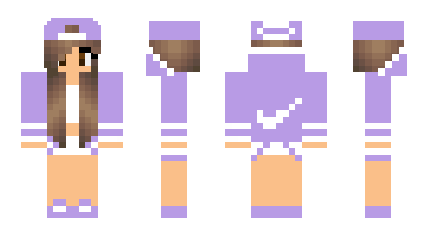 Minecraft skin YoungWoman