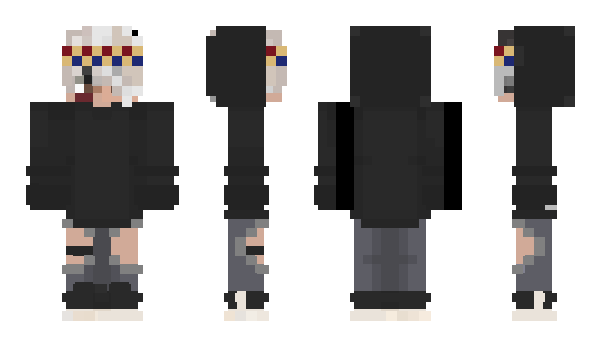 Minecraft skin BlackzMagus