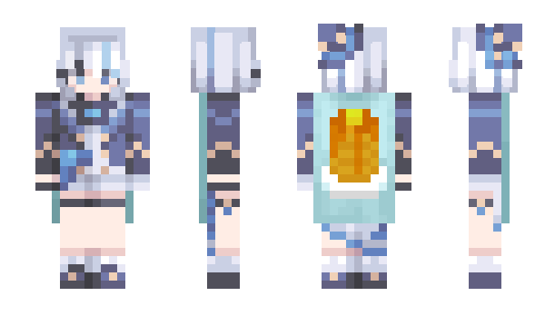 Minecraft skin Frame_Flags