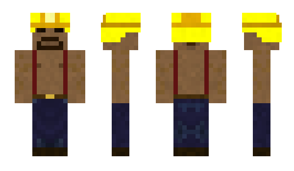 Minecraft skin YellowB