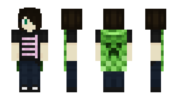 Minecraft skin FemcelGunpla