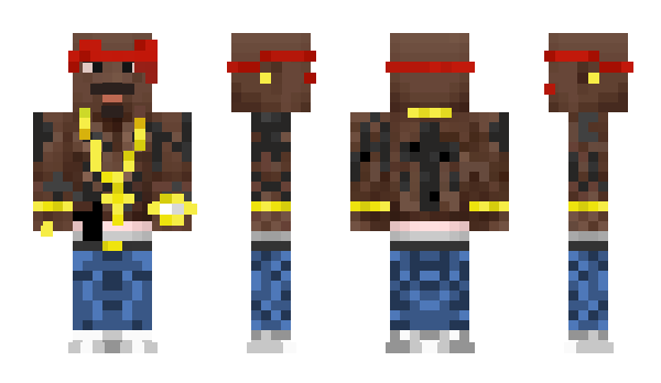 Minecraft skin maskv