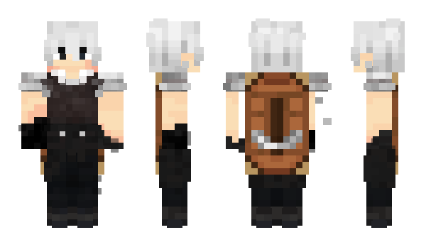 Minecraft skin FrostHat