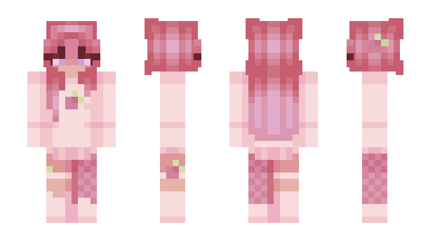 Minecraft skin Raspberries