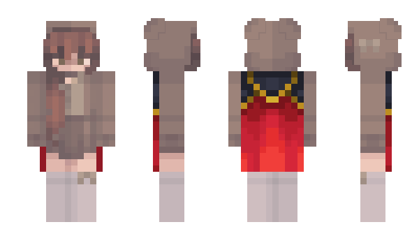 Minecraft skin NoobyGirl