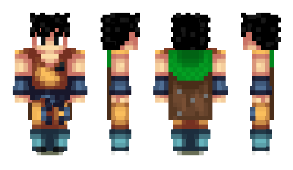 Minecraft skin TrapQueenJames