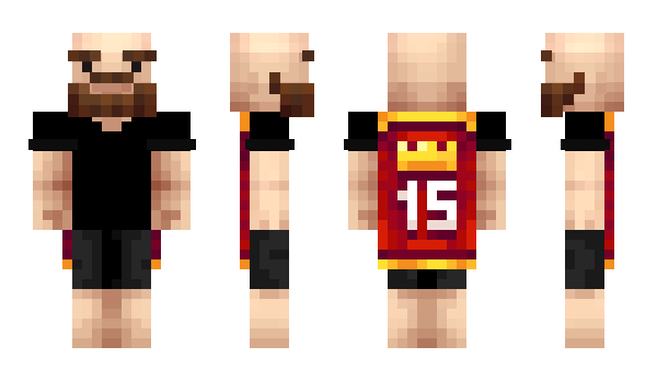 Minecraft skin Combatente