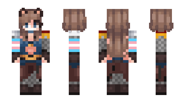 Minecraft skin JustANeedyPuppy