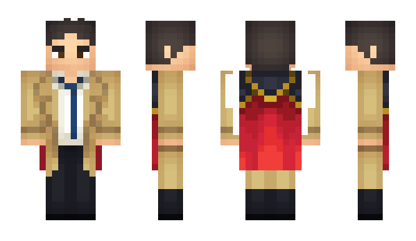 Minecraft skin TheeeD