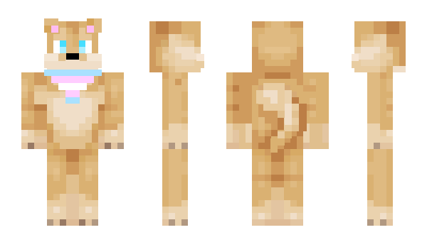 Minecraft skin ImABigFurry0w0