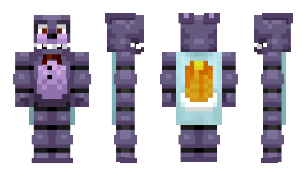 Minecraft skin BonnieConnie
