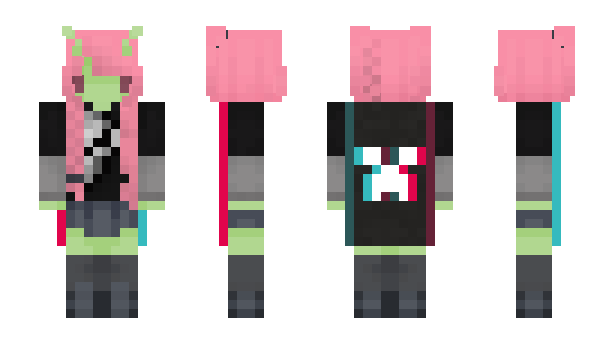 Minecraft скин по нику GoodWitch_Luz