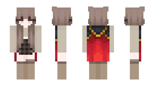 Minecraft skin _WeWolfie_