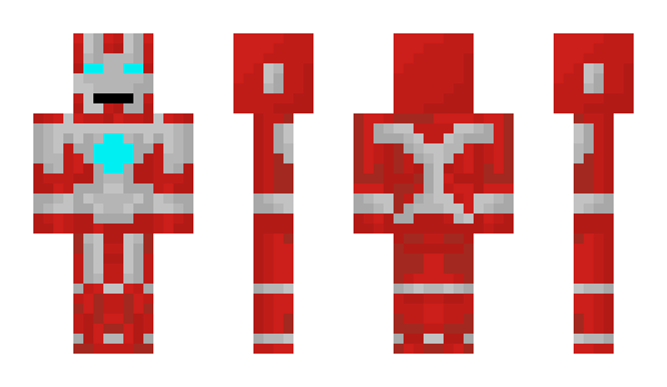 Minecraft skin Red77340