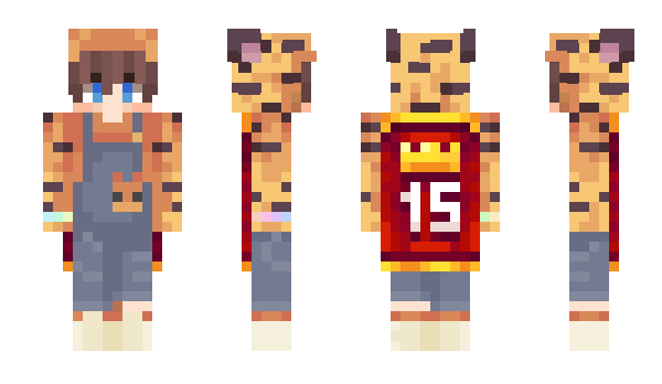 Minecraft skin Fenskii