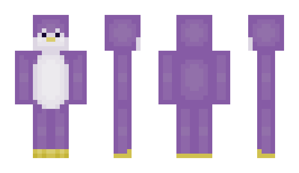 Minecraft skin purpleshe