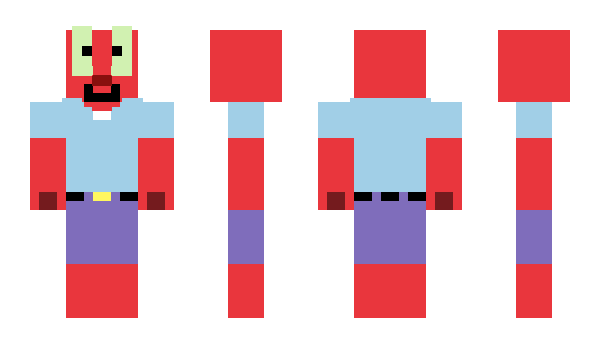 Minecraft skin PouPes