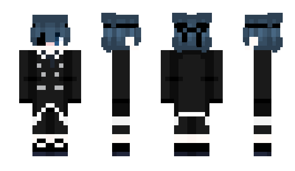 Minecraft skin Chara_DR