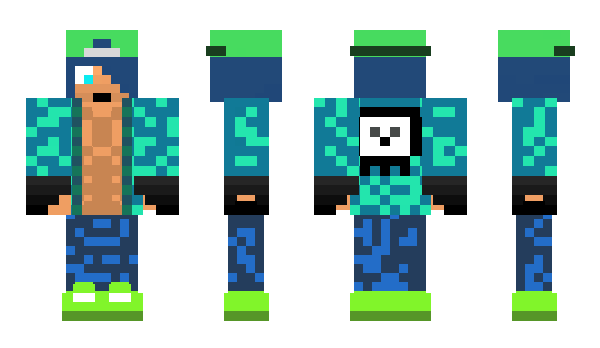 Minecraft skin Dziauris