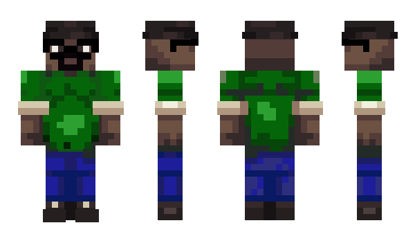 Minecraft skin Fahads