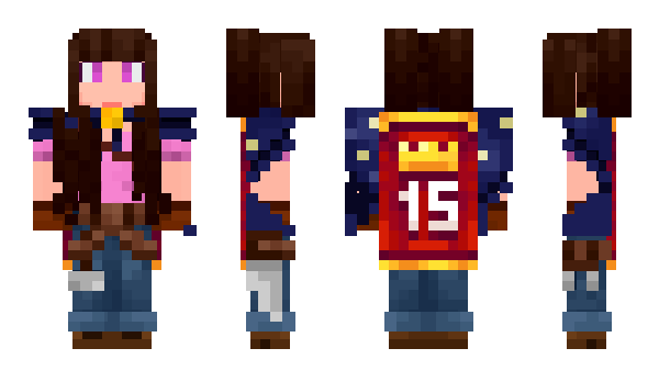 Minecraft skin BlackCattDOS