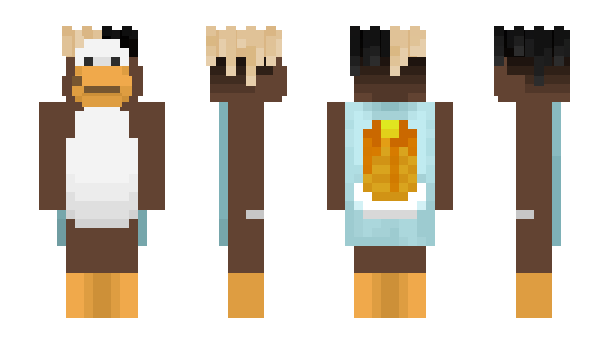 Minecraft skin ItzCl4cb1z