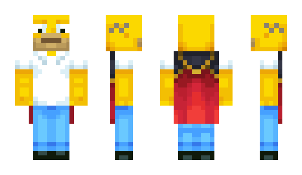 Minecraft skin Goathand