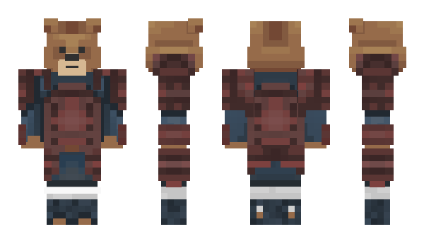 Minecraft skin okshelo