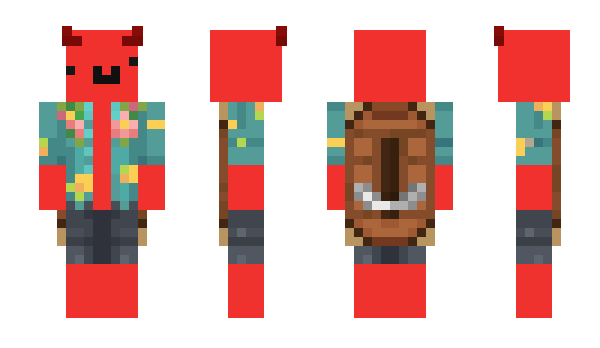 Minecraft скін по ніку ThxDeviL