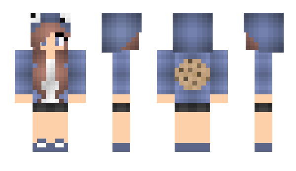 Minecraft skin GirlSoccer