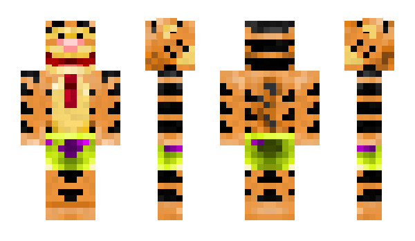 Minecraft skin ToFurkie