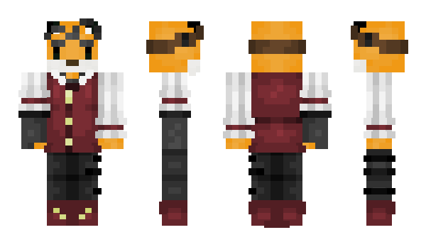 Minecraft skin Foxlo