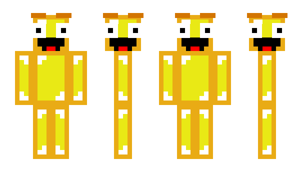 Minecraft skin P4wi