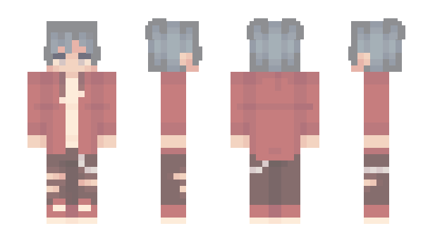 Minecraft skin TetsuroKuroo