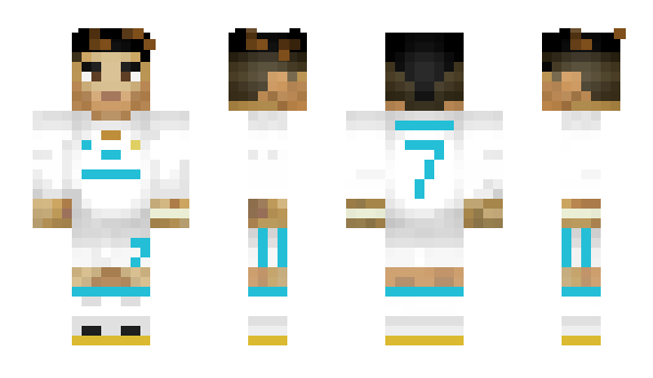 Minecraft skin CristoRonaldo