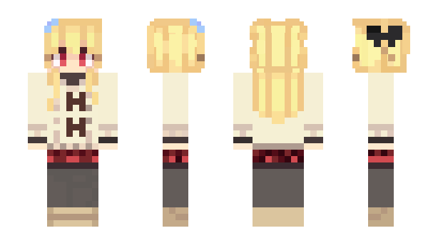 Minecraft скин по нику Hanari
