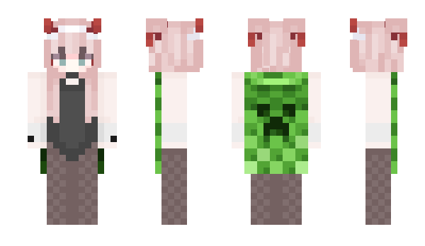 Minecraft скин по нику oQueen