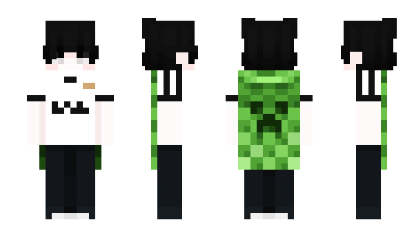 Minecraft skin w_0k