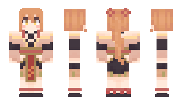 Minecraft skin FieAleda