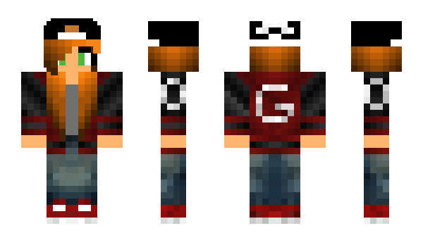 Minecraft skin OreoBridge
