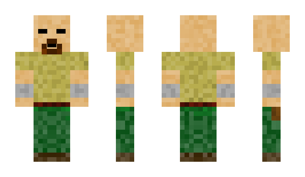 Minecraft skin Domsan