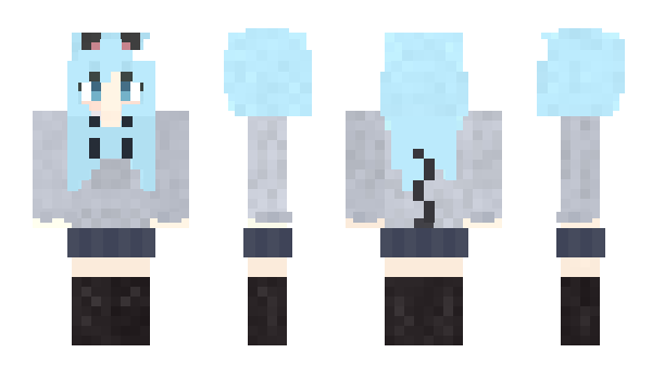 Minecraft skin Nekoha_Shizuku