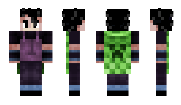 Minecraft skin Tioki
