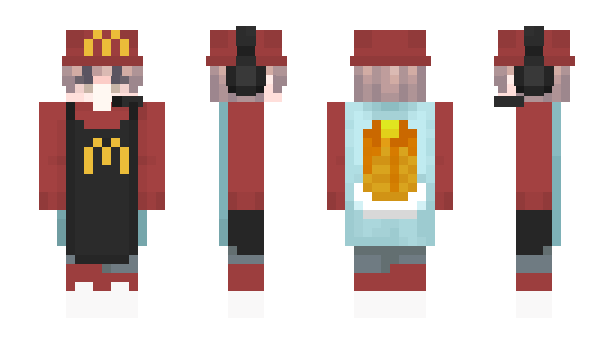 Minecraft скин по нику AxolotlLuver