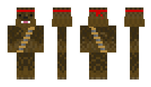 Minecraft skin MrChewbacca