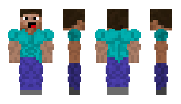 Minecraft скін по ніку ElGlitch