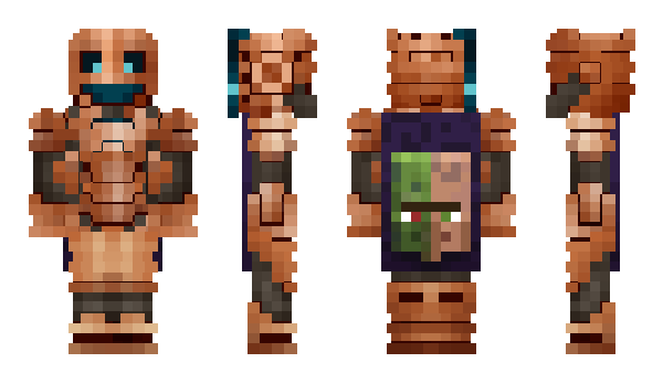 Minecraft skin Copper_Creation
