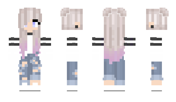 Minecraft skin DinoGirl21