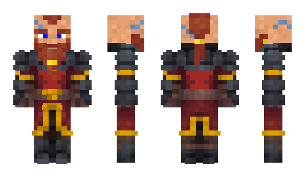 Minecraft skin Grimgrinnir